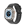 Strap-it Strap-it Apple Watch Ultra Silicone Strap with Buckle (Black) Strap-it Strap-it Apple Watch Ultra Silicone Strap with Buckle (Black)