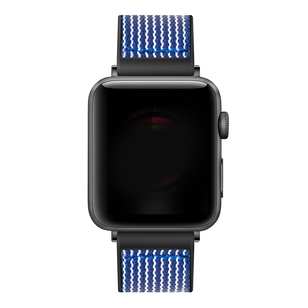 Strap-it Strap-it Apple Watch Ultra Hybrid Nylon Strap (Blue) Strap-it Strap-it Apple Watch Ultra Hybrid Nylon Strap (Blue)