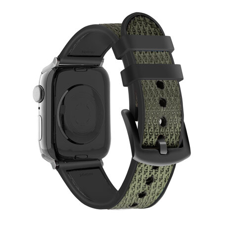 Strap-it Strap-it Apple Watch Ultra Hybrid Nylon Strap (Green) Strap-it Strap-it Apple Watch Ultra Hybrid Nylon Strap (Green)
