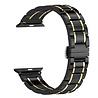 Strap-it Strap-it Apple Watch Ultra Ceramic Steel Strap (Black/Gold) Strap-it Strap-it Apple Watch Ultra Ceramic Steel Strap (Black/Gold)