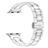 Strap-it Strap-it Apple Watch Ultra Ceramic Steel Strap (White/Silver) Strap-it Strap-it Apple Watch Ultra Ceramic Steel Strap (White/Silver)
