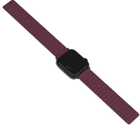 Strap-it Strap-it Apple Watch Ultra Magnetic Silicone Strap (Black/Red) Strap-it Strap-it Apple Watch Ultra Magnetic Silicone Strap (Black/Red)