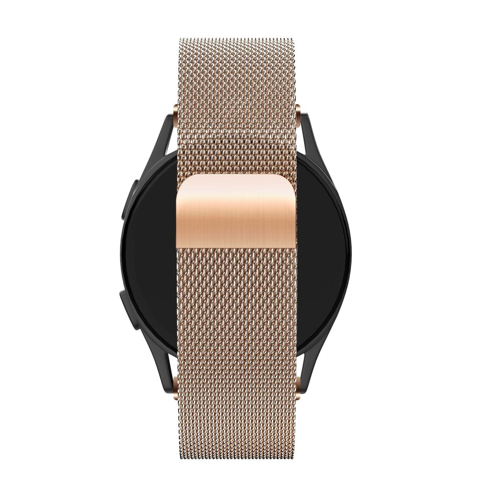 Bandz Bandz Amazfit GTS 4 (Mini) Milanese Loop Strap (Rose Gold) Bandz Bandz Amazfit GTS 4 (Mini) Milanese Loop Strap (Rose Gold)