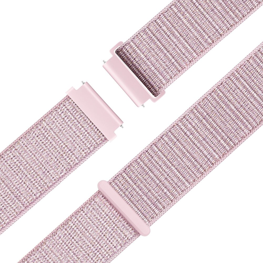 Bandz Bandz Amazfit GTS 4 (Mini) Nylon Strap 'Classic' (Pink) Bandz Bandz Amazfit GTS 4 (Mini) Nylon Strap 'Classic' (Pink)
