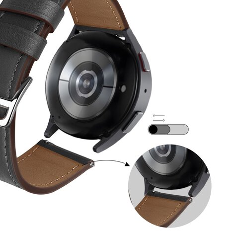 Amazfit GTR Mini Leather Strap Deluxe Black