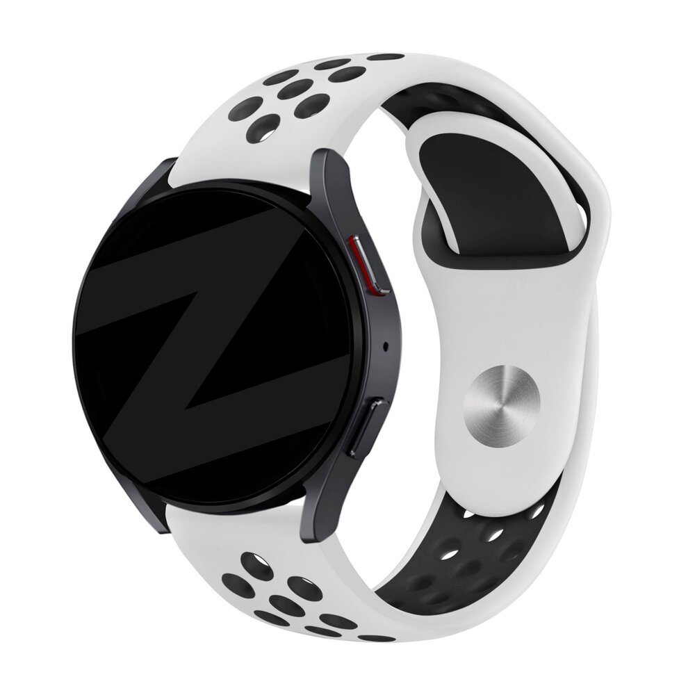 Bandz Bandz Amazfit GTR Mini Sport Strap 'Deluxe' (White/Black) Bandz Bandz Amazfit GTR Mini Sport Strap 'Deluxe' (White/Black)