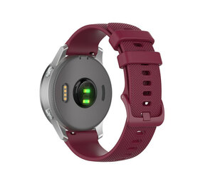 Strap-it Huawei Watch GT 4 - 41mm Silicone Strap (Wine Red)