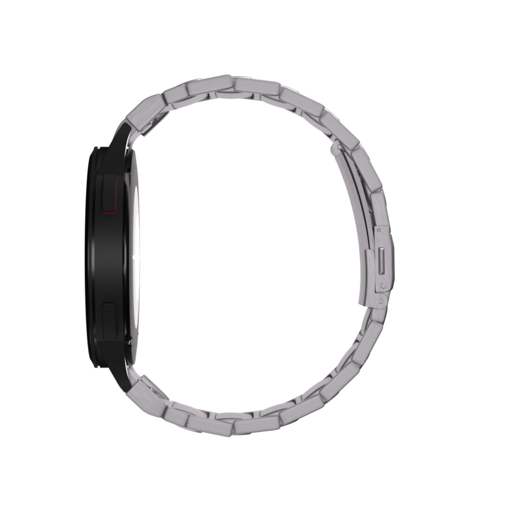 Strap-it Strap-it Samsung Galaxy Watch 6 Classic 43mm 'One Push' Luxury Titanium Strap (Silver) Strap-it Strap-it Samsung Galaxy Watch 6 Classic 43mm 'One Push' Luxury Titanium Strap (Silver)