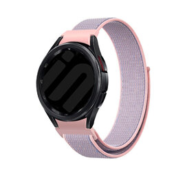 Strap-it Samsung Galaxy Watch 4 40mm 'One Push' Nylon Strap (Pink) Strap-it Samsung Galaxy Watch 4 40mm 'One Push' Nylon Strap (Pink)