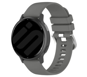 Strap-it Garmin Venu 2 Silicone Classic Strap (Dark Gray)