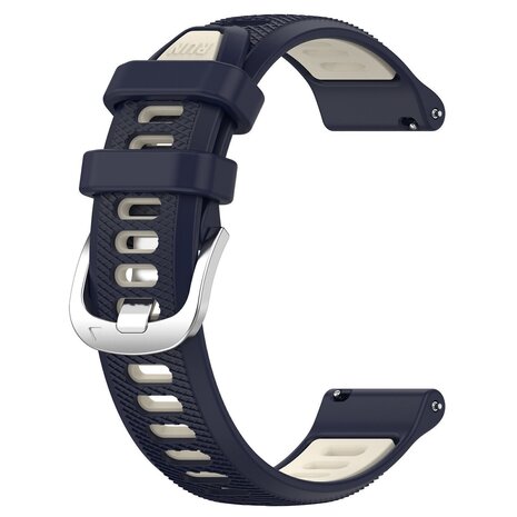 Strap-it Strap-it Garmin Venu 2 Sport Buckle Strap (Dark Blue/Beige) Strap-it Strap-it Garmin Venu 2 Sport Buckle Strap (Dark Blue/Beige)