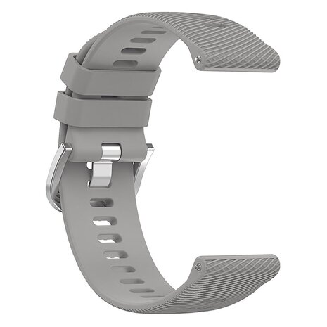 Strap-it Strap-it Garmin Forerunner 255 Silicone Strap (Light Gray)