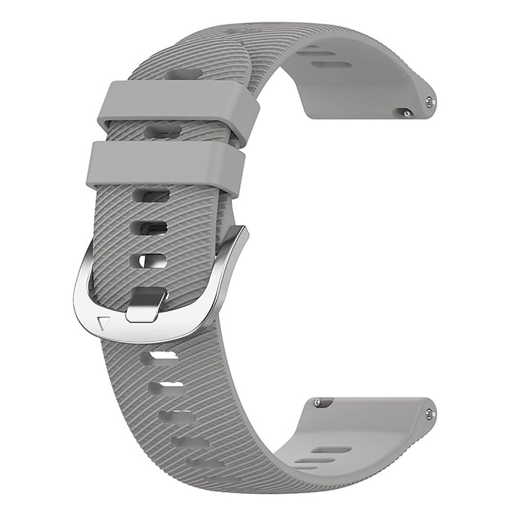 Strap-it Strap-it Garmin Forerunner 265 Silicone Strap (Light Gray)