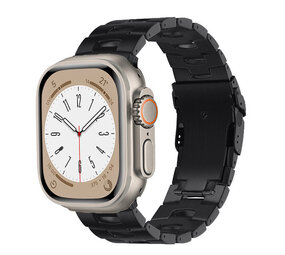 Strap-it Apple Watch Titanium Grain Strap (Black) Strap-it Apple Watch Titanium Grain Strap (Black)