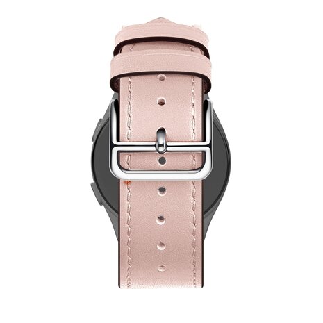 Bandz Bandz Amazfit Active Leather Strap 'Deluxe' (Pink) Bandz Bandz Amazfit Active Leather Strap 'Deluxe' (Pink)