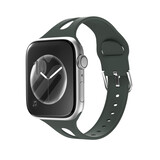 Strap-it Apple Watch Slim Silicone Strap (Green)