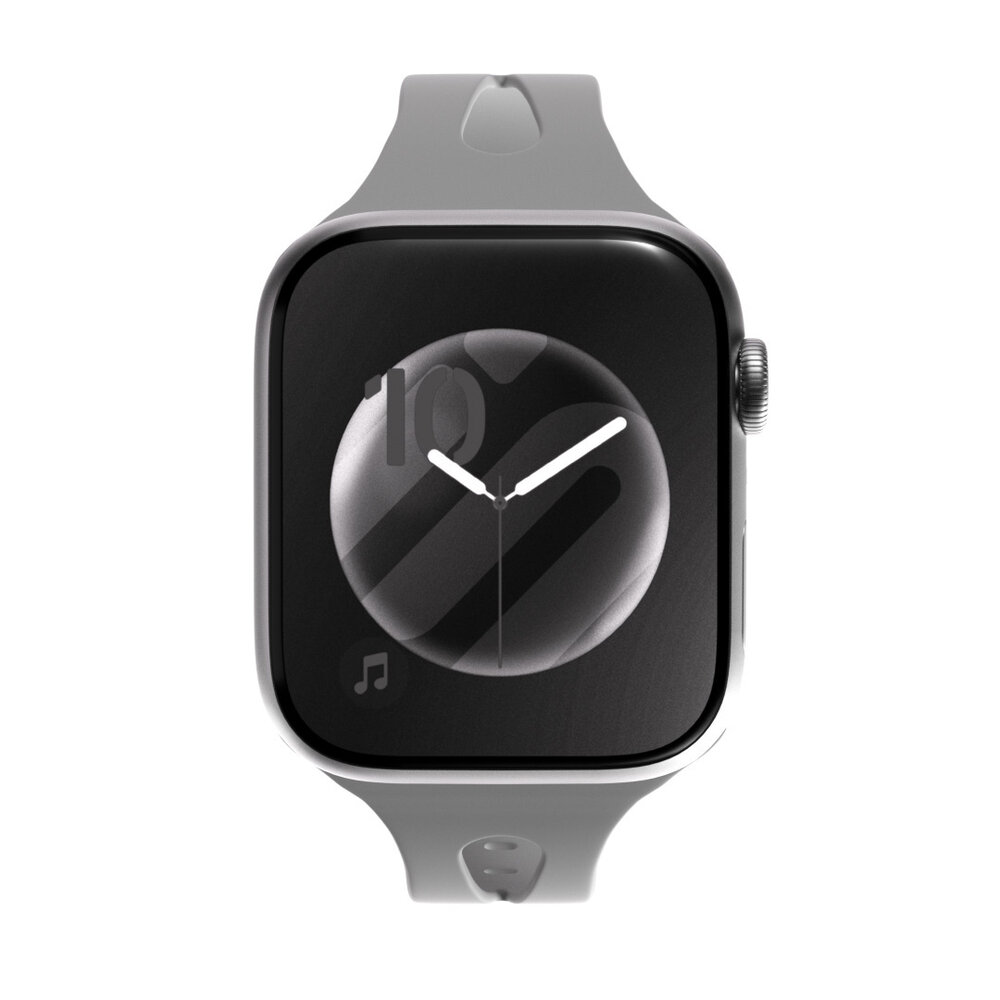 Strap-it Strap-it Apple Watch Slim Silicone Strap (Gray)