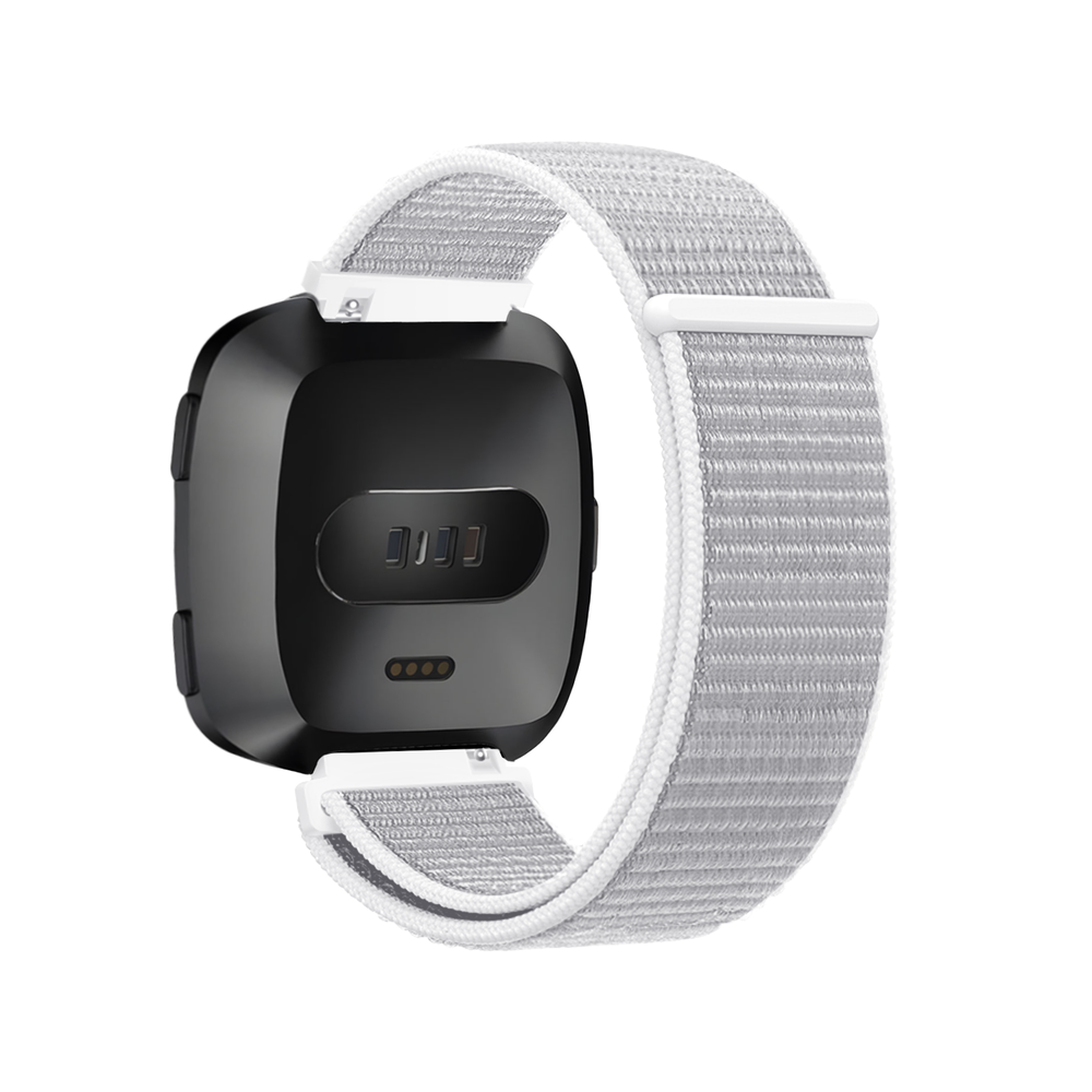 Strap-it Strap-it Fitbit Versa / Versa 2 Nylon Strap (Seashell) Strap-it Strap-it Fitbit Versa / Versa 2 Nylon Strap (Seashell)