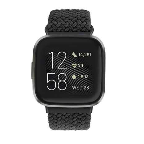Strap-it Strap-it Fitbit Versa 3 Adjustable Braided Strap (Black) Strap-it Strap-it Fitbit Versa 3 Adjustable Braided Strap (Black)