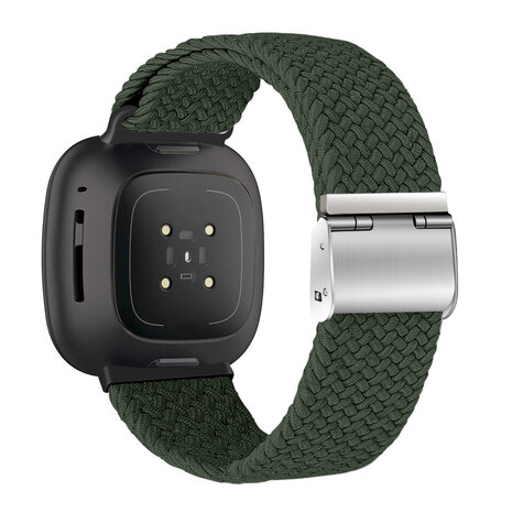 Strap-it Strap-it Fitbit Versa 3 Adjustable Braided Strap (Olive Green) Strap-it Strap-it Fitbit Versa 3 Adjustable Braided Strap (Olive Green)