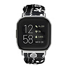 Strap-it Strap-it Fitbit Versa 3 Scrunchie Strap (Black Mix) Strap-it Strap-it Fitbit Versa 3 Scrunchie Strap (Black Mix)
