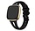 Strap-it Fitbit Versa 3 Luxury Silicone Strap (Black)