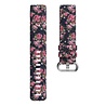 Strap-it Strap-it Blue Rose Fitbit Charge 3 / 4 Silicone Strap Strap-it Strap-it Blue Rose Fitbit Charge 3 / 4 Silicone Strap