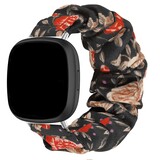 Strap-it Fitbit Sense Scrunchie Strap (Flowers) Strap-it Fitbit Sense Scrunchie Strap (Flowers)