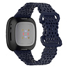 Strap-it Strap-it Fitbit Sense Silicone Strap with Pattern (Dark Blue) Strap-it Strap-it Fitbit Sense Silicone Strap with Pattern (Dark Blue)