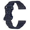 Strap-it Strap-it Fitbit Sense Silicone Strap with Pattern (Dark Blue) Strap-it Strap-it Fitbit Sense Silicone Strap with Pattern (Dark Blue)