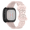 Strap-it Strap-it Fitbit Sense Silicone Strap with Pattern (Light Pink) Strap-it Strap-it Fitbit Sense Silicone Strap with Pattern (Light Pink)