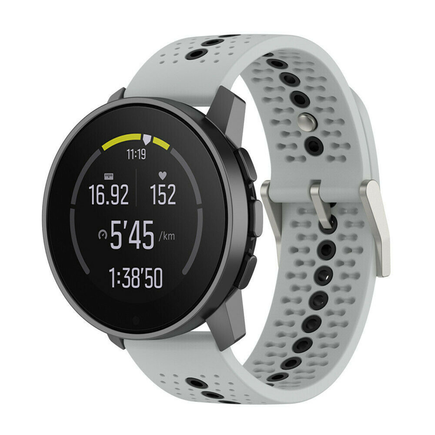 Suunto 5 Peak Silicone Strap Gray Black