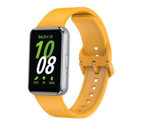 Strap-it Samsung Galaxy Fit 3 Silicone Strap (Yellow)