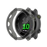 Strap-it Garmin Forerunner 55 TPU Case (Transparent-Black)