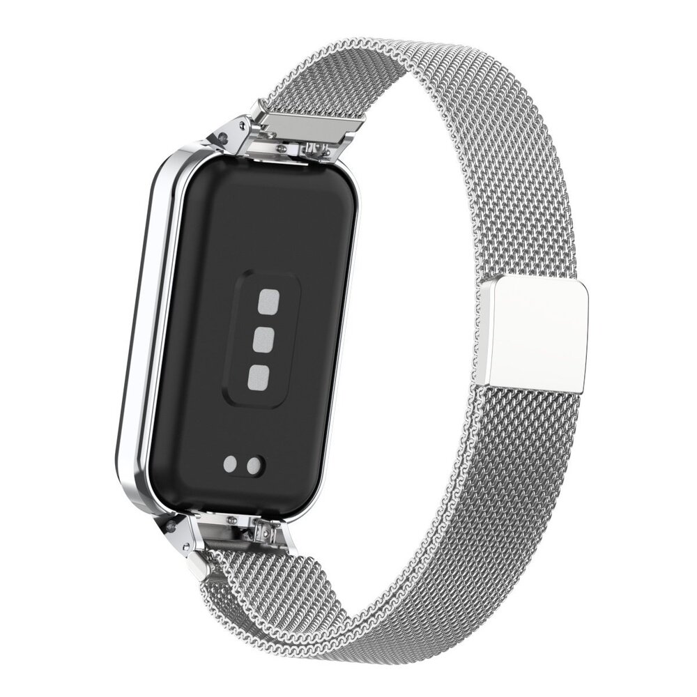 Strap-it Strap-it Xiaomi Smart Band 8 Active Milanese Strap (Silver) Strap-it Strap-it Xiaomi Smart Band 8 Active Milanese Strap (Silver)
