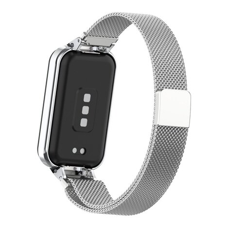 Strap-it Strap-it Xiaomi Smart Band 8 Active Milanese Strap (Silver) Strap-it Strap-it Xiaomi Smart Band 8 Active Milanese Strap (Silver)