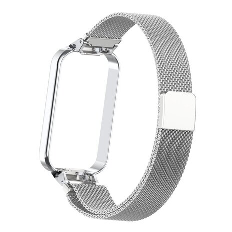 Strap-it Strap-it Xiaomi Smart Band 8 Active Milanese Strap (Silver) Strap-it Strap-it Xiaomi Smart Band 8 Active Milanese Strap (Silver)