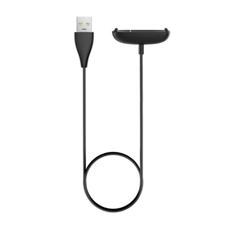 Bandz Bandz Fitbit Inspire 2 / Fitbit Ace 3 USB-A Charger (Black) - 100cm Bandz Bandz Fitbit Inspire 2 / Fitbit Ace 3 USB-A Charger (Black) - 100cm