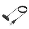 Bandz Bandz Fitbit Inspire 2 / Fitbit Ace 3 USB-A Charger (Black) - 100cm Bandz Bandz Fitbit Inspire 2 / Fitbit Ace 3 USB-A Charger (Black) - 100cm