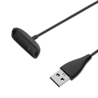Bandz Bandz Fitbit Inspire 2 / Fitbit Ace 3 USB-A Charger (Black) - 100cm Bandz Bandz Fitbit Inspire 2 / Fitbit Ace 3 USB-A Charger (Black) - 100cm