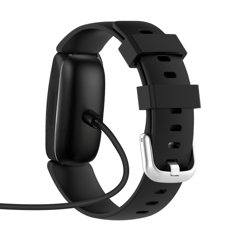 Bandz Bandz Fitbit Inspire 2 / Fitbit Ace 3 USB-A Charger (Black) - 100cm Bandz Bandz Fitbit Inspire 2 / Fitbit Ace 3 USB-A Charger (Black) - 100cm
