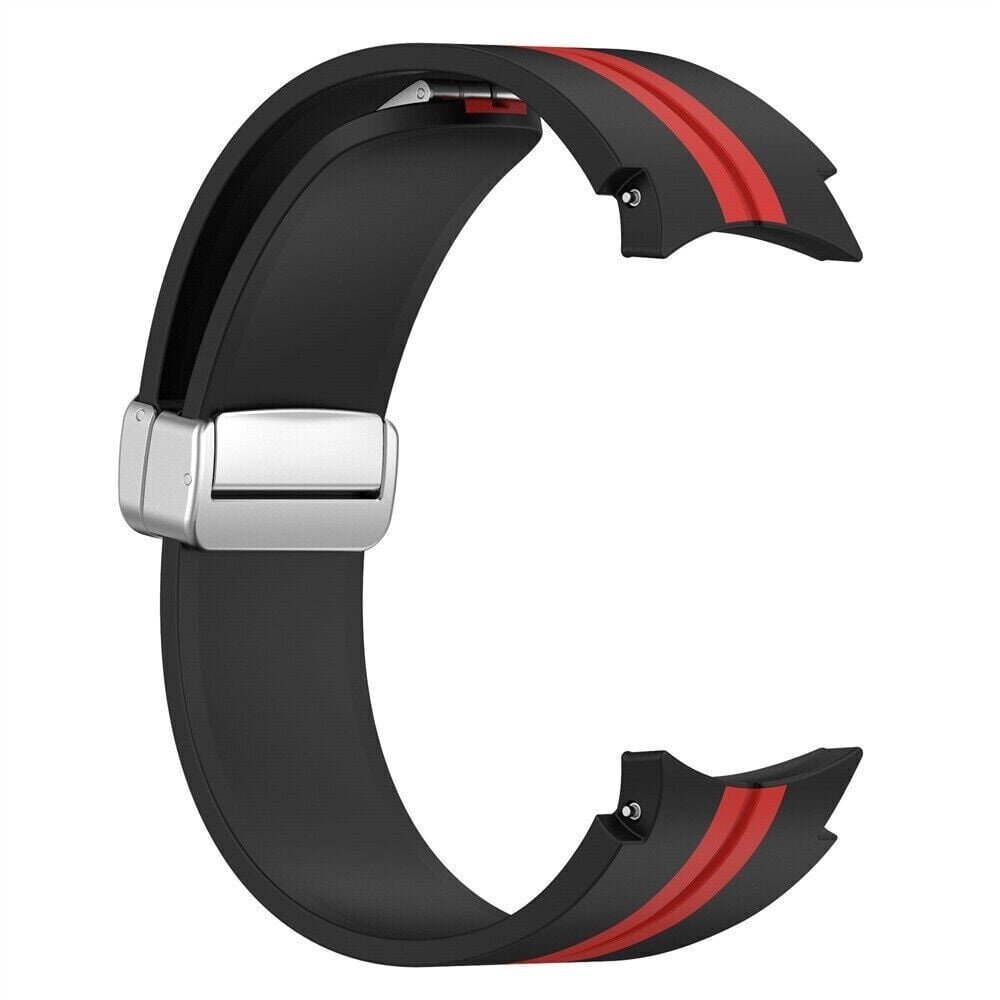 Strap-it Strap-it Samsung Galaxy Watch 5 40mm Magnetic Sport Strap (Black/Red) Strap-it Strap-it Samsung Galaxy Watch 5 40mm Magnetic Sport Strap (Black/Red)