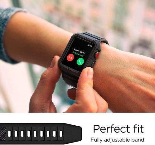 Spigen Apple Watch Rugged Armor Pro Strap Black