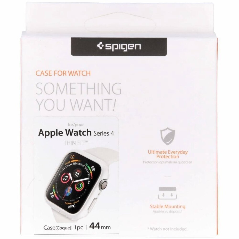 Spigen Spigen Apple Watch Thin Fit Case (White) Spigen Spigen Apple Watch Thin Fit Case (White)