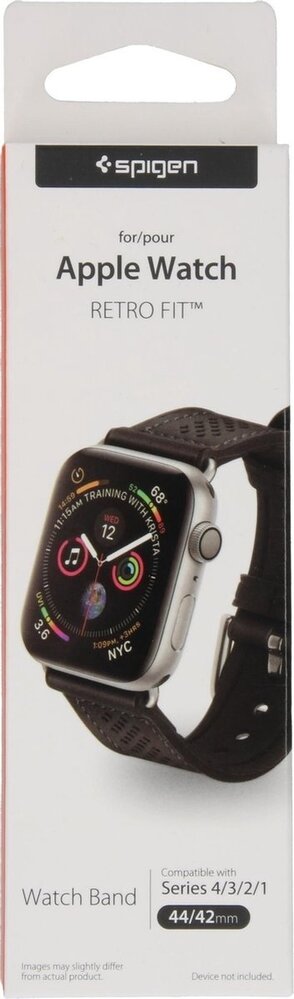 Spigen Spigen Apple Watch Retro Fit Leather Strap (Black) Spigen Spigen Apple Watch Retro Fit Leather Strap (Black)