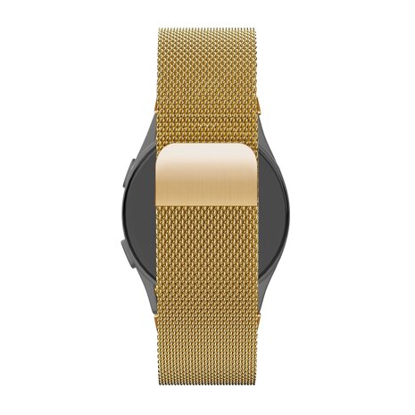 Bandz Bandz Samsung Galaxy Watch 4 Classic 46mm Milanese Loop Strap (Gold) Bandz Bandz Samsung Galaxy Watch 4 Classic 46mm Milanese Loop Strap (Gold)