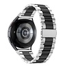Bandz Bandz Samsung Galaxy Watch 4 Classic 46mm Steel Strap 'Classic' (Silver/Black) Bandz Bandz Samsung Galaxy Watch 4 Classic 46mm Steel Strap 'Classic' (Silver/Black)