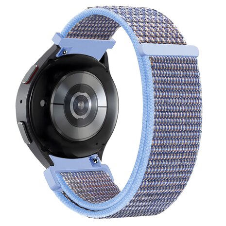 Bandz Bandz Amazfit GTS 4 Nylon Strap 'Classic' (Azure Blue) Bandz Bandz Amazfit GTS 4 Nylon Strap 'Classic' (Azure Blue)