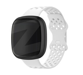 Bandz Bandz Fitbit Sense 2 Sport Strap 'Sport Air' (White) Bandz Bandz Fitbit Sense 2 Sport Strap 'Sport Air' (White)