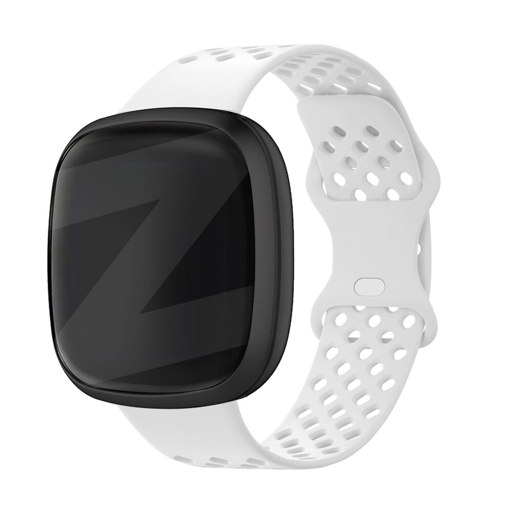 Bandz Bandz Fitbit Versa 3 Sport Strap 'Sport Air' (White) Bandz Bandz Fitbit Versa 3 Sport Strap 'Sport Air' (White)